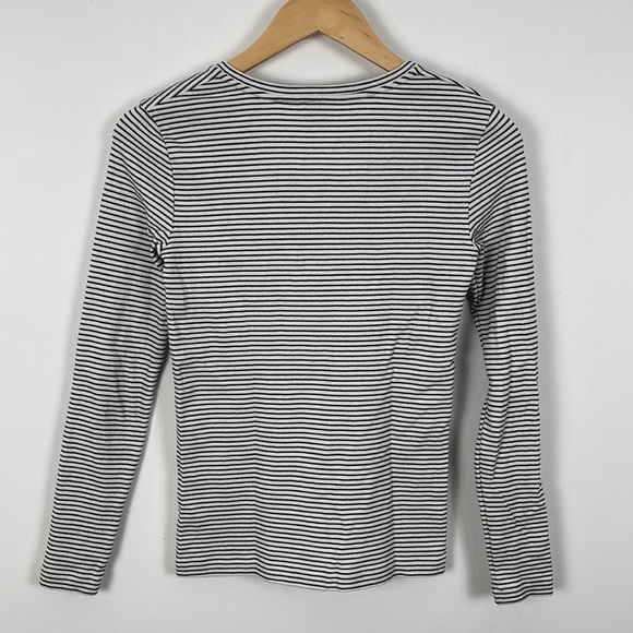 Club Monaco Ribbed Long Sleeve Henley - S - Picture 5 of 5